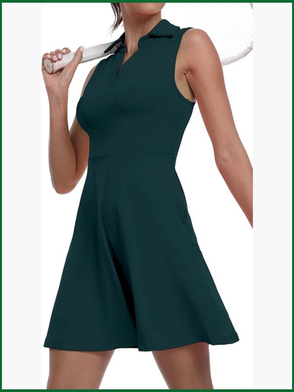 Womens Two Piece Tennis Golf Dress UPF 50+ Active Athletic Exercise Sports Wear